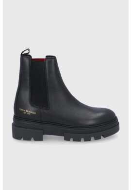 Tommy Hilfiger Кожени боти челси - Pepit.bg