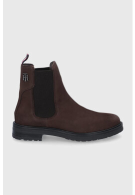 Tommy Hilfiger Кожени боти челси - Pepit.bg