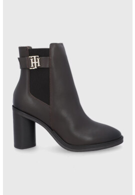 Tommy Hilfiger Кожени боти челси - Pepit.bg