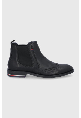 Tommy Hilfiger Кожени боти челси - Pepit.bg