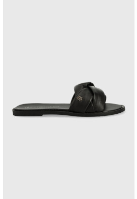 Tommy Hilfiger Кожени чехли Feminine Weave Flat - Pepit.bg
