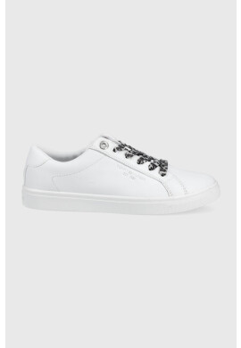 Tommy Hilfiger Кожени маратонки в бяло - Pepit.bg