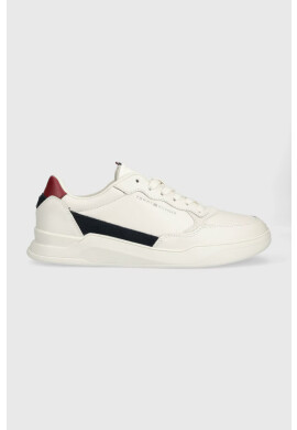 Tommy Hilfiger Кожени маратонки ELEVATED CUPSOLE LEATHER в бяло FM0FM04490 - Pepit.bg