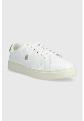 Tommy Hilfiger Кожени маратонки ELEVATED ESSENTIAL COURT SNEAKER в бяло - Pepit.bg