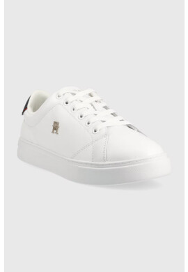 Tommy Hilfiger Кожени маратонки ELEVATED ESSENTIAL COURT SNEAKER в бяло - Pepit.bg