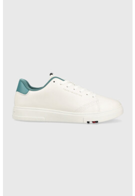 Tommy Hilfiger Кожени маратонки ELEVATED RBW CUPSOLE LEATHER в тъмносиньо FM0FM04487 - Pepit.bg