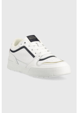 Tommy Hilfiger Кожени маратонки LOW TH BASKET SNEAKER в бежово - Pepit.bg