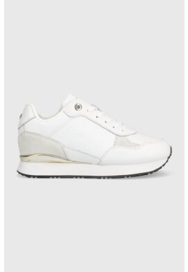 Tommy Hilfiger Кожени маратонки Metallic Monogram Emboss Sneaker - Pepit.bg