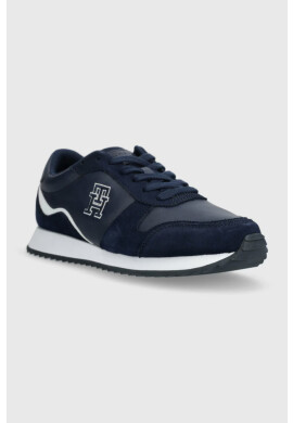Tommy Hilfiger Кожени маратонки RUNNER EVO LEATHER в бяло FM0FM04479 - Pepit.bg