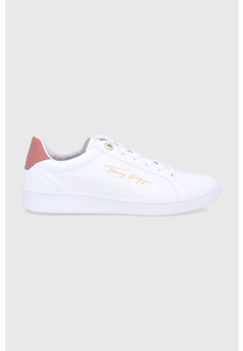 Tommy Hilfiger Кожени обувки в бяло - Pepit.bg