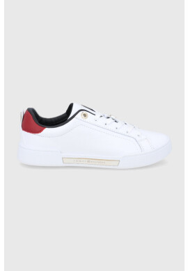 Tommy Hilfiger Кожени обувки в сиво - Pepit.bg