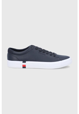 Tommy Hilfiger Кожени обувки в тъмносиньо - Pepit.bg