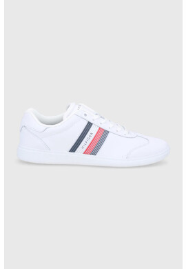 Tommy Hilfiger Кожени обувки в бяло - Pepit.bg