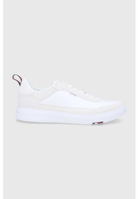 Tommy Hilfiger Кожени обувки в бяло - Pepit.bg