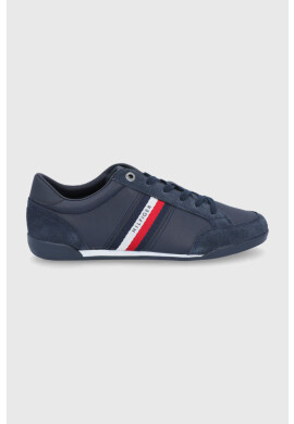 Tommy Hilfiger Кожени обувки в тъмносиньо - Pepit.bg
