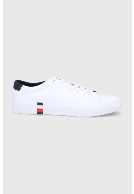 Tommy Hilfiger Кожени обувки в бяло - Pepit.bg