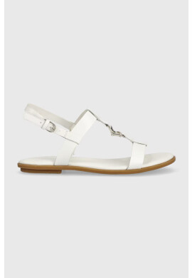Tommy Hilfiger Кожени сандали TH FLAT SANDAL - Pepit.bg