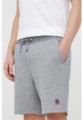 Tommy Hilfiger Къс панталон в сиво меланж на - Pepit.bg