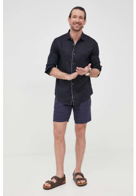 Tommy Hilfiger Ленен къс панталон Brooklyn - Pepit.bg