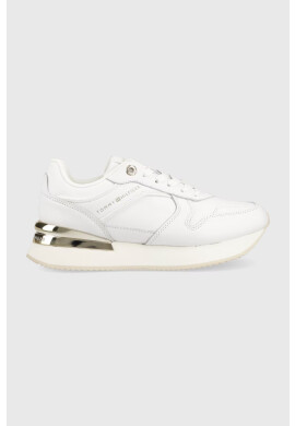 Tommy Hilfiger Маратонки ELEVATED FEMININE LEATHER RUNNER - Pepit.bg