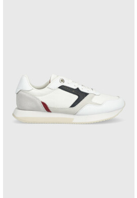 Tommy Hilfiger Маратонки ESSENTIAL TH RUNNER в бяло FW0FW06947 - Pepit.bg