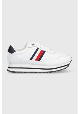 Tommy Hilfiger Маратонки Essential Webbing Runner в бяло - Pepit.bg