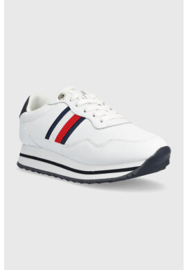 Tommy Hilfiger Маратонки Essential Webbing Runner в бяло - Pepit.bg