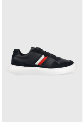 Tommy Hilfiger Маратонки LIGHTWEIGHT LEATHER MIX CUP в тъмносиньо FM0FM04427 - Pepit.bg