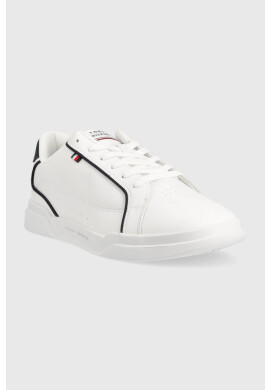 Tommy Hilfiger Маратонки LO CUP LEATHER в бяло FM0FM04429 - Pepit.bg