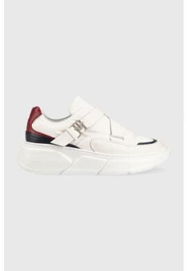 Tommy Hilfiger Маратонки LUX HRDWARE SNEAKER в бяло FW0FW07110 - Pepit.bg