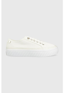 Tommy Hilfiger Маратонки PLATFORM VULCANIZED SNEAKER в бяло - Pepit.bg