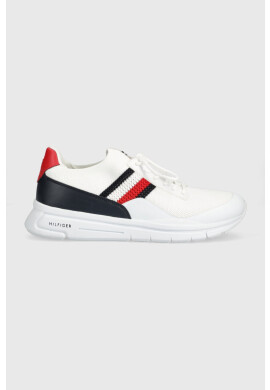 Tommy Hilfiger Маратонки PREMIUM LIGHTWEIGHT RUNNER KNIT в бяло - Pepit.bg