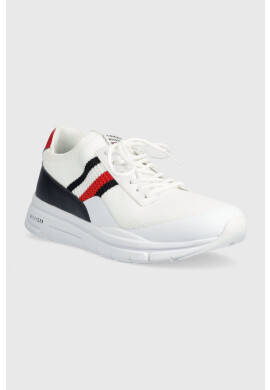 Tommy Hilfiger Маратонки PREMIUM LIGHTWEIGHT RUNNER KNIT в бяло - Pepit.bg