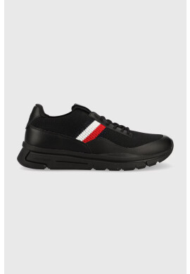 Tommy Hilfiger Маратонки PREMIUM LIGHTWEIGHT RUNNER KNIT в черно - Pepit.bg