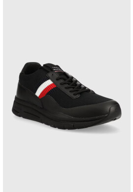 Tommy Hilfiger Маратонки PREMIUM LIGHTWEIGHT RUNNER KNIT в черно - Pepit.bg