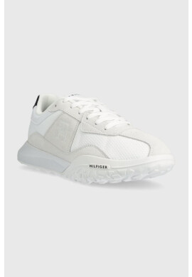 Tommy Hilfiger Маратонки RETRO MODERN RUNNER MIX в бяло - Pepit.bg