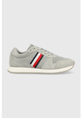 Tommy Hilfiger Маратонки RUNNER EVO MIX в сиво FM0FM04699 - Pepit.bg