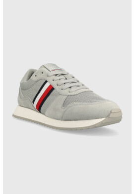 Tommy Hilfiger Маратонки RUNNER EVO MIX в сиво FM0FM04699 - Pepit.bg