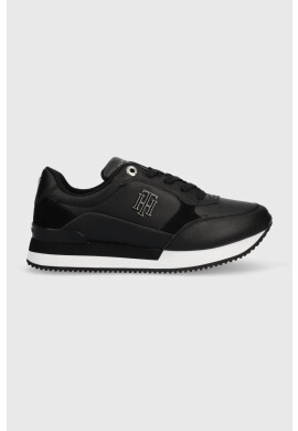 Tommy Hilfiger Маратонки Th Emboss Metallic Sneaker - Pepit.bg