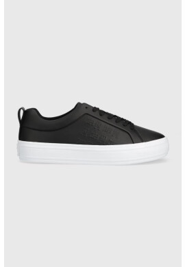 Tommy Hilfiger Маратонки TH EMBOSSED VULC SNEAKER в черно FW0FW07376 - Pepit.bg
