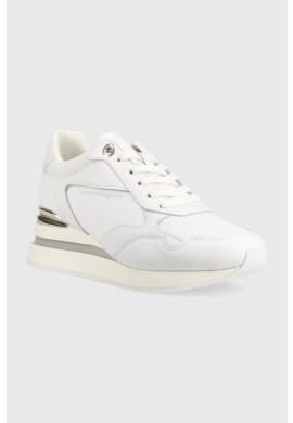 Tommy Hilfiger Маратонки WEDGE SNEAKER WITH GOLD в бяло FW0FW07031 - Pepit.bg