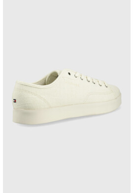 Tommy Hilfiger Ниски кецове в бежово - Pepit.bg