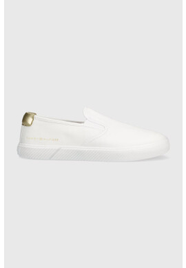 Tommy Hilfiger Ниски кецове ESSENTIAL SLIP-ON SNEAKER в бяло FW0FW06956 - Pepit.bg