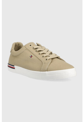 Tommy Hilfiger Ниски кецове ESSENTIAL STRIPES SNEAKER в бежово FW0FW06954 - Pepit.bg