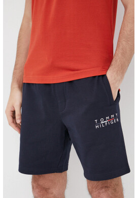 Tommy Hilfiger Памучен къс панталон в черно - Pepit.bg