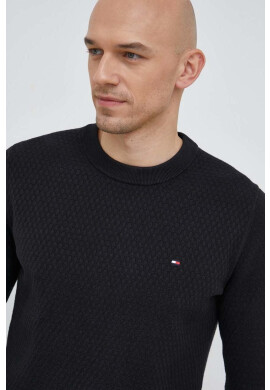 Tommy Hilfiger Памучен пуловер в розово от лека материя - Pepit.bg