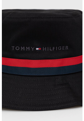 Tommy Hilfiger Памучна капела в черно от памук - Pepit.bg
