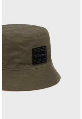 Tommy Hilfiger Памучна капела в зелено от памук - Pepit.bg