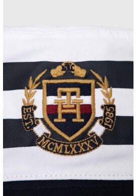 Tommy Hilfiger Памучна капела в тъмносиньо от памук - Pepit.bg
