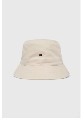 Tommy Hilfiger Памучна капела в бежово от памук - Pepit.bg